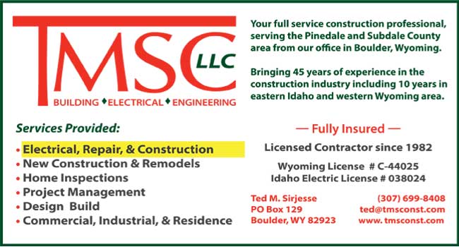TMSC Ted M Sirjesse Construction Inc