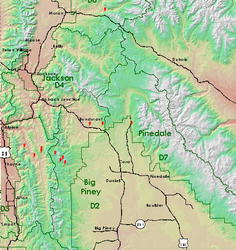 July 4, 2001 fire map