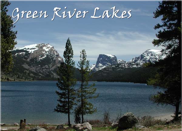 Green River Lakes, Square Top and White Rock Mountain