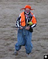 Timber Tuckness Rodeo Clown. Photo by Pinedale Online.