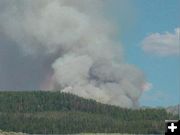 Jim Creek Fire. Photo by USFS.