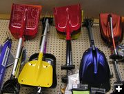 Sport Shovels. Photo by Dawn Ballou, Pinedale Online!.