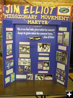 Jim Elliott history project. Photo by Dawn Ballou, Pinedale Online.