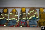 Firemen Gear. Photo by Pam McCulloch.