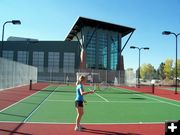 New tennis courts. Photo by Pinedale Aquatic Center.