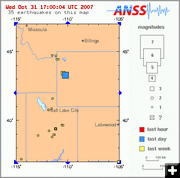 Rocky Mtn Earthquakes. Photo by USGS.