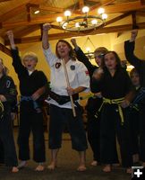 Wind River Kempo Karate. Photo by Pam McCulloch.