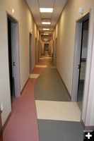 Another hallway. Photo by Dawn Ballou, Pinedale Online.