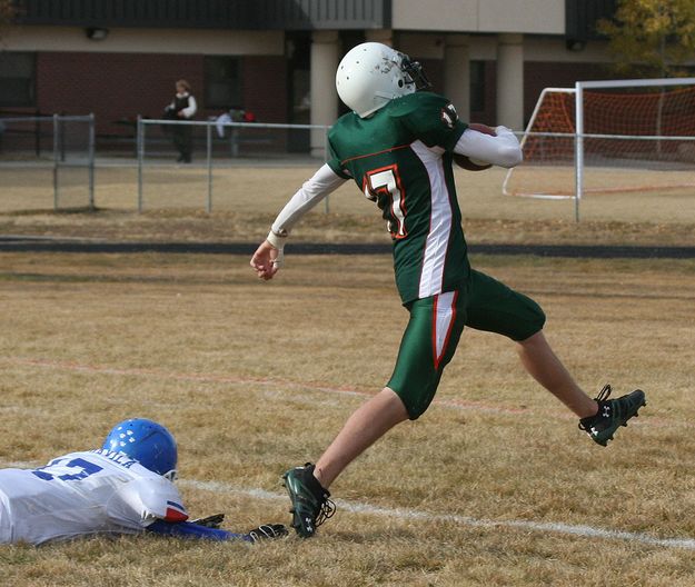 Pinedale 7 - Lovell 23. Photo by Clint Gilchrist, Pinedale Online.