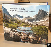 Dave's book. Photo by Dawn Ballou, Pinedale Online.