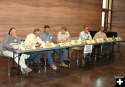 Commissioners candidates. Photo by Dawn Ballou, Pinedale Online.