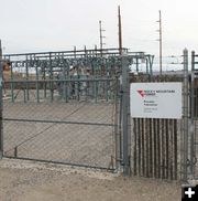 Pinedale Substation. Photo by Dawn Ballou, Pinedale Online.