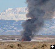 Hot. Photo by Jennifer Frazier, Wyoming Department of Environmental Quality.