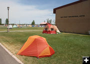Tents. Photo by Dawn Ballou, Pinedale Online.