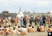 Green River Rendezvous Pageant. Photo by Mark Brenden, Sublette Examiner.
