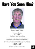 Missing Person. Photo by Sublette County Sheriffs Office.