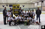 2013/2014 Pinedale Squirts. Photo by Pinedale Hockey Association.