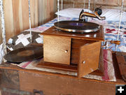 Phonograph. Photo by Dawn Ballou, Pinedale Online.
