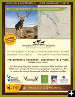 Mule Deer Migration. Photo by Wyoming Game & Fish.