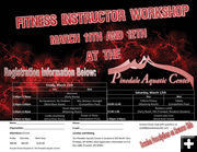 Fitness Workshops. Photo by Pinedale Aquatic Center.