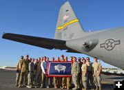 WYANG 187th Airlift Squadron. Photo by Senator Barrassos office.