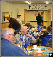 Our Lady of Peace Pancake Breakfast. Photo by Terry Allen.
