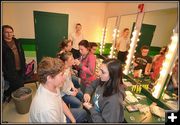 Makeup Room Back Stage. Photo by Terry Allen.