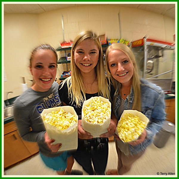 Popcorn Girls. Photo by Terry Allen.