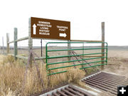Entry sign. Photo by Dawn Ballou, Pinedale Online.