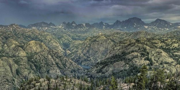 Wind River Mountains. Photo by Dave Bell.