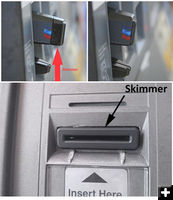 Credit Card Skimmers. Photo by Sweetwater County Sheriff's Office.