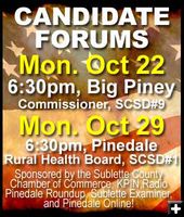 Candidate Forums. Photo by Pinedale Online.