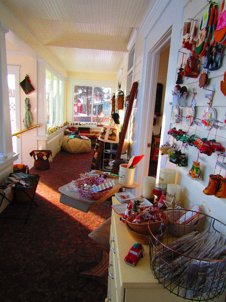 Enclosed Porch. Photo by Dawn Ballou, Pinedale Online.