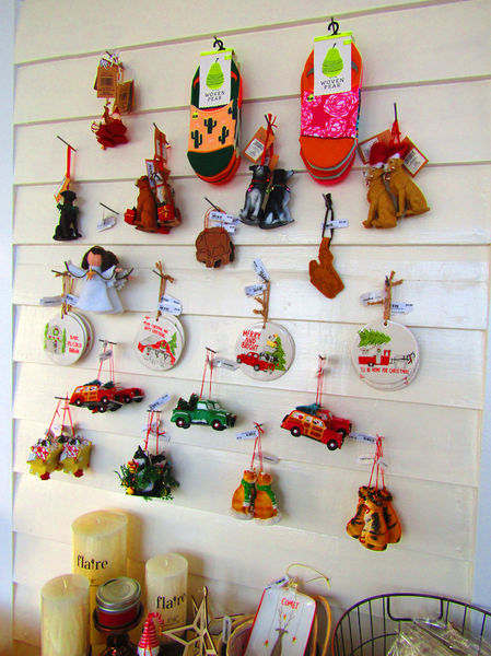 Ornaments. Photo by Dawn Ballou, Pinedale Online.