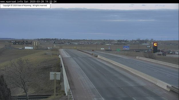 I90 Gillette East. Photo by Wyoming Department of Transportation.