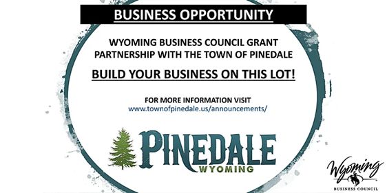 Business Opportunity. Photo by Town of Pinedale.