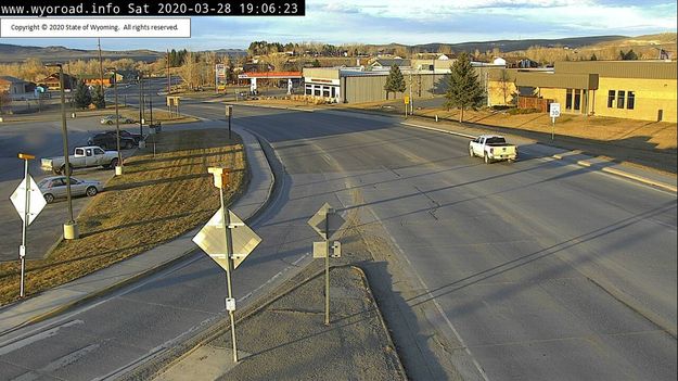 Lander Hwy 287 - North view. Photo by Wyoming Department of Transportation.