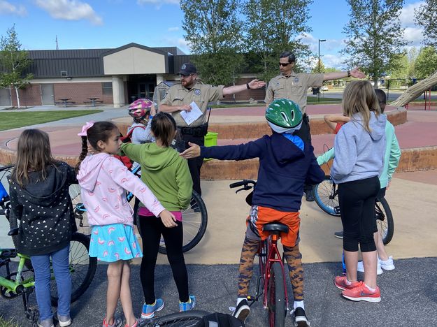 Bike Safety. Photo by Pinedale Aquatic Center.