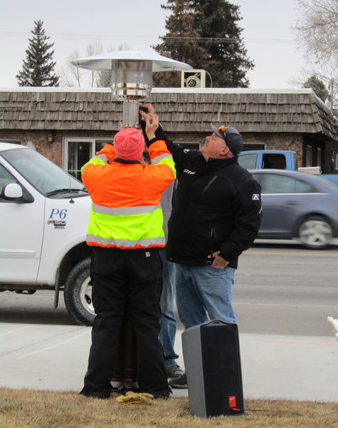 Heaters. Photo by Dawn Ballou, Pinedale Online.