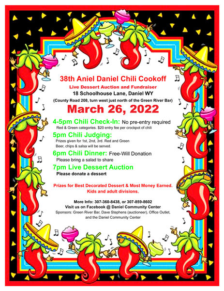 Aniel Daniel Chili Cookoff. Photo by Daniel Community Center.