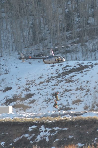 Helicopter Ride. Photo by Rob Tolley.