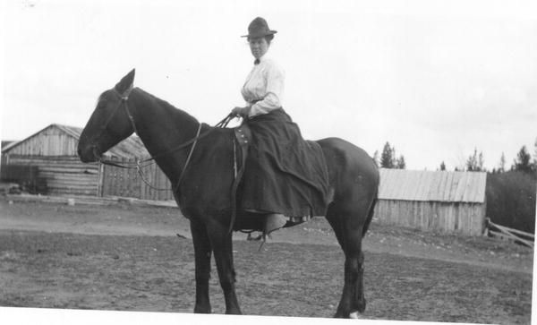 Sadie Hall. Photo by Museum of the Mountain Man.