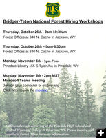Forest Service Hiring Workshops. Photo by .
