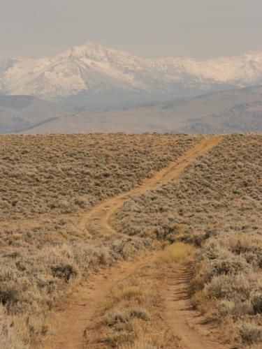 18 miles of desert between water. Photo by Dawn Ballou, Pinedale Online.