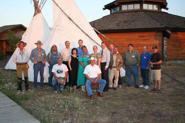 2005 Fur Trade Journal authors. Photo by Pinedale Online.
