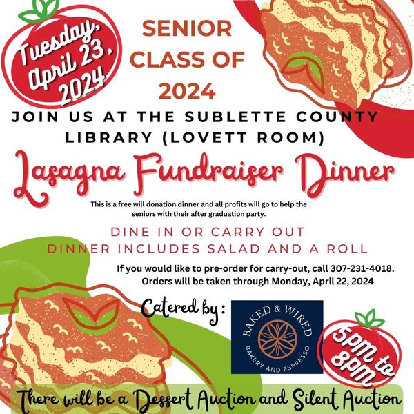 2024 Senior Class Lasagna Dinner. Photo by .