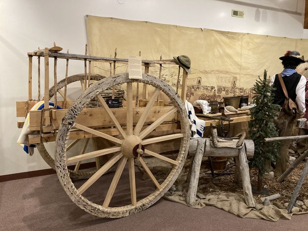 Red River Cart. Photo by Dawn Ballou, Pinedale Online.