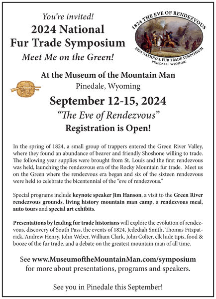 2024 Fur Trade Symposium. Photo by Museum of the Mountain Man.