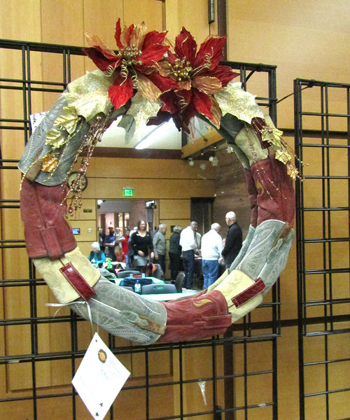 Cowboy Boot Mirror. Photo by Pinedale Online.