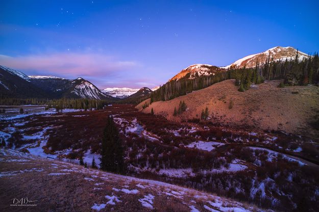 Minutes Before Sunrise. Photo by Dave Bell.